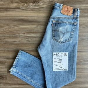 1993 Vintage 501 Levi’s